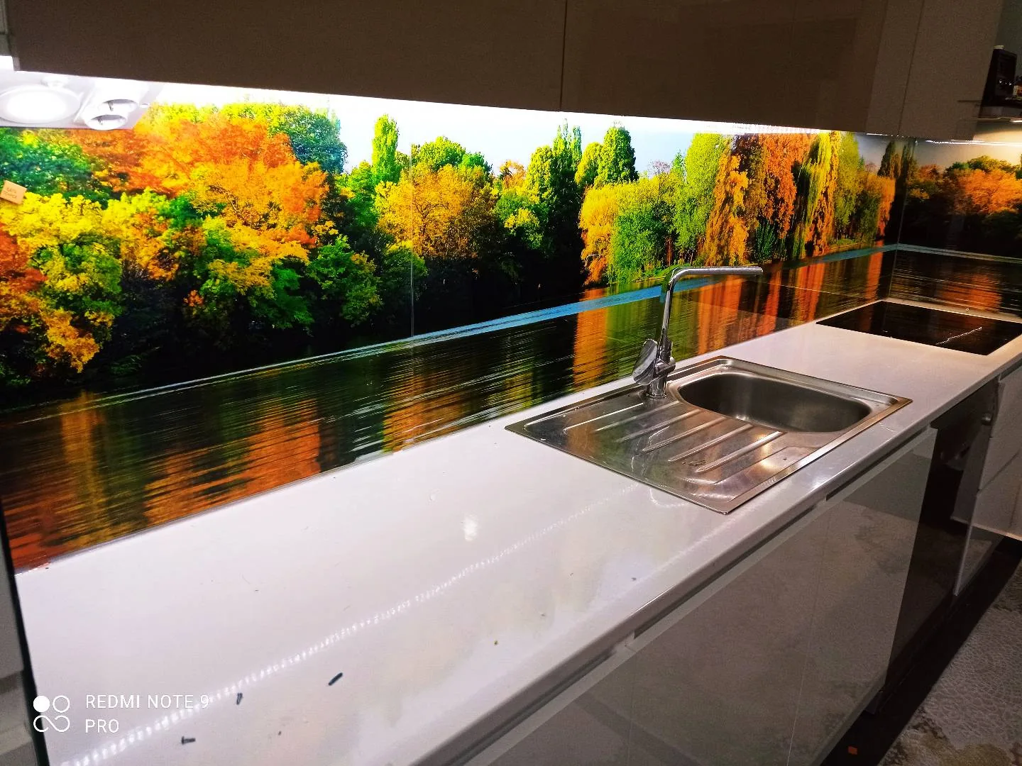 Sonbahar Orman Manzaralı Cam Panel: fotoğraf 2